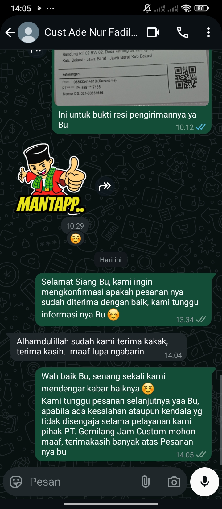 Jual Jam dinding custom foto (16)