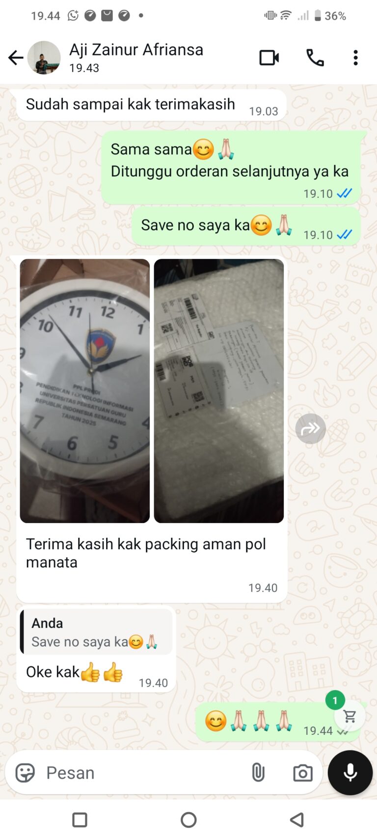 Jual Jam dinding custom foto (8)